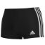 adidas 3S Infinitex Drive Boxer Trunks Mens Black/White