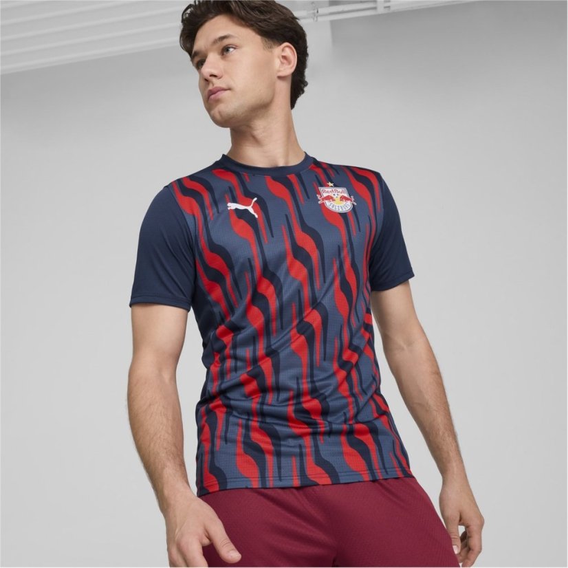 Puma Red Bull Salzburg Pre Match Shirt 2024 2025 Adults Blue