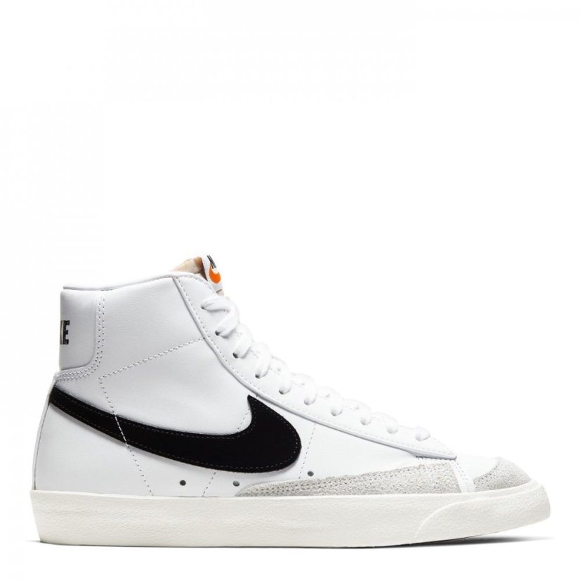 Nike Blazer Mid 77 Hi Top Trainers White/Black