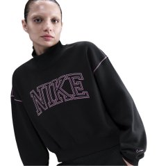 Nike Women's Speed Crew Sweatshirt Black/Pink