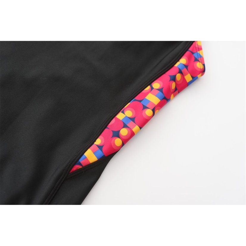 Slazenger PL Boyleg Junior Girls Black/Green