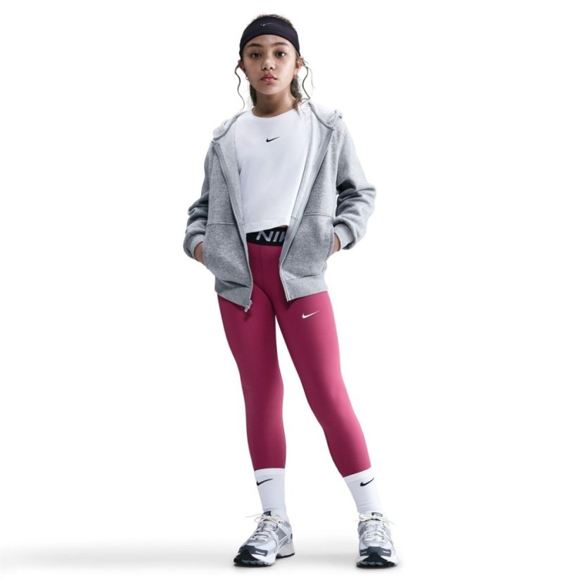 Nike Pro Girls Tights Sweet Beet