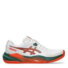 Asics Asics Gel-Challenger 15 Padel Trainers Mens White/Oange