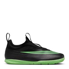 Nike Kids' Mercurial Indoor Football Boots Black/Green
