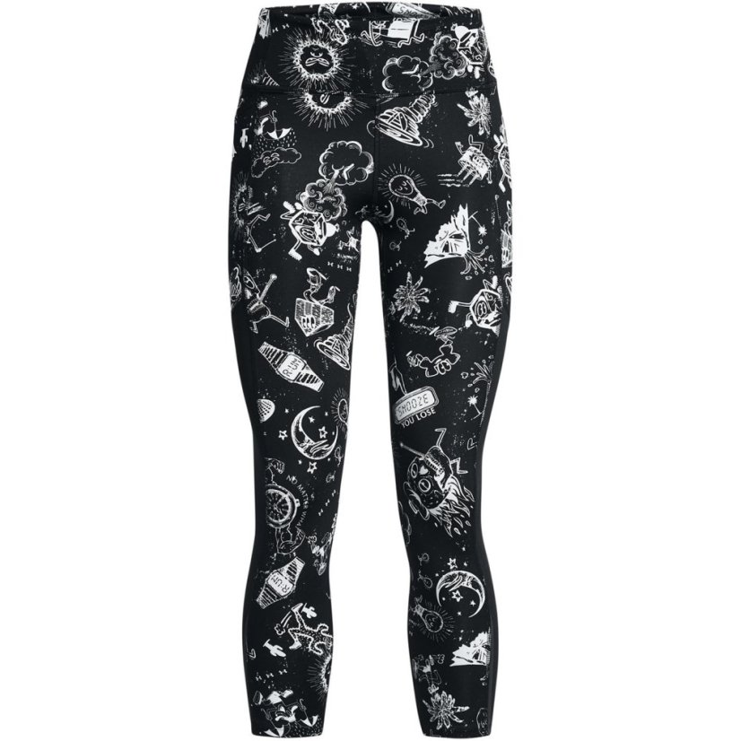 Under Armour Women's We Run Ankle Performance Tight Black