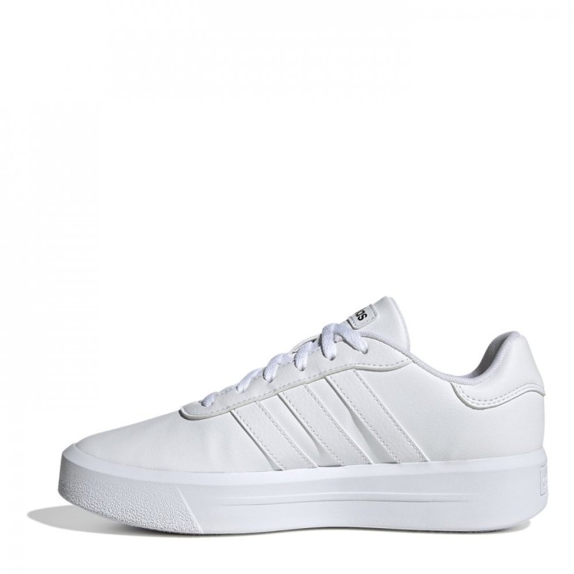 adidas Court Platform Women's Trainers Triple White