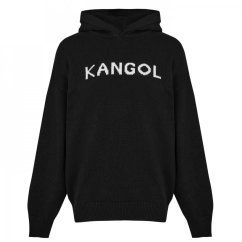 Kangol Jacquard Logo pánská mikina Black