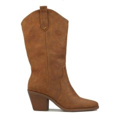 Rocket Dog Feria Cowboy Boots Walnut