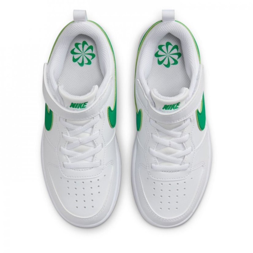 Nike BOROUGH LOW 2 SE (PSV) White/Green