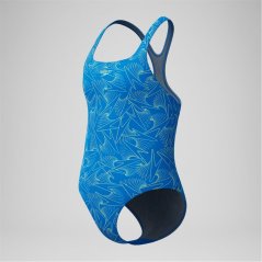 Speedo Kids' One Piece Swimsuit Lagoon Blue