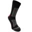 Karrimor 2Pk Trekking Socks Ladies Black/Fucshia