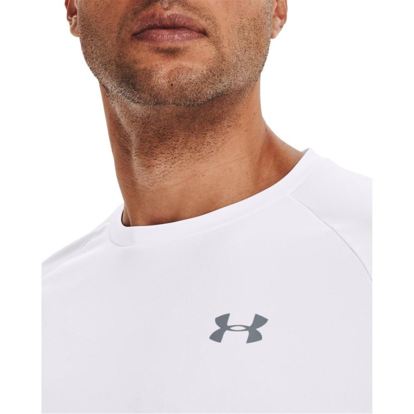 Under Armour Tech™ 2.0 Short Sleeve pánske tričko White/Grey