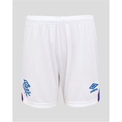 Umbro Rangers Home Shorts 2025 2026 Adults White/Blue