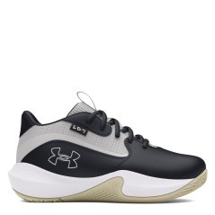 Under Armour Lockdown 7 basketbalová obuv Boys Black/Salt