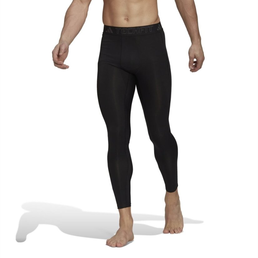 adidas Techfit Training Long Tights Mens BLACK