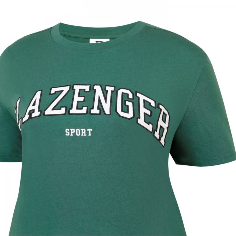 Slazenger Large Logo Tee Green