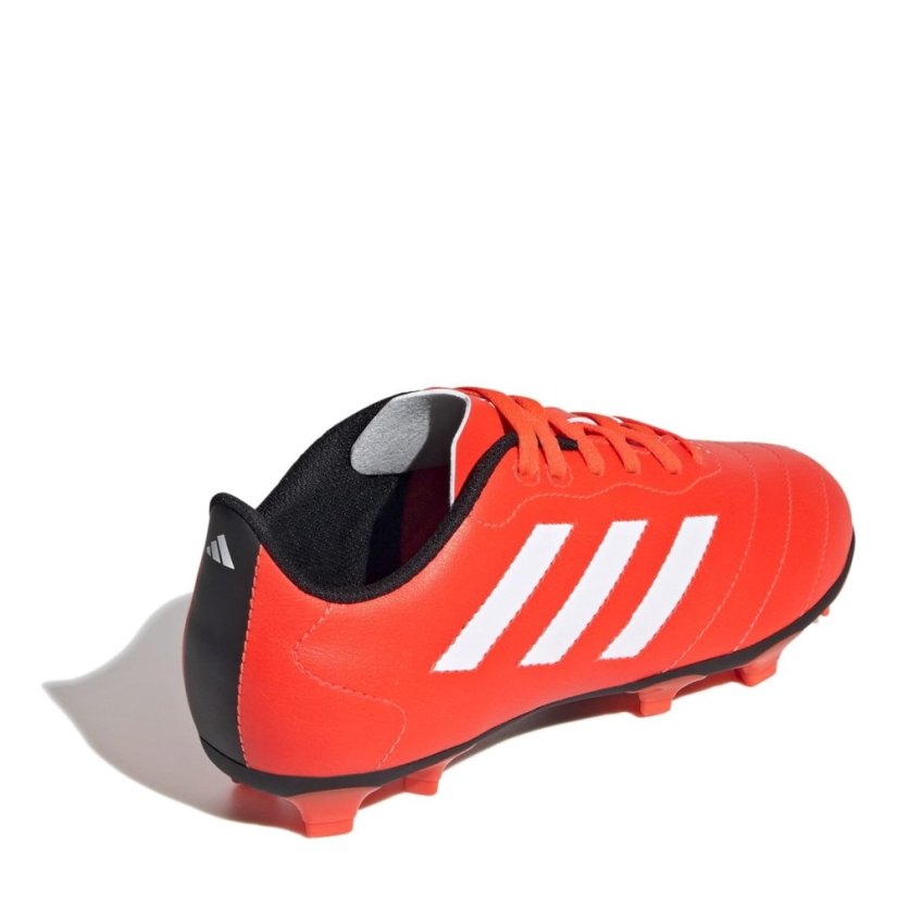 adidas Goletto Firm Ground Football Boots Juniors Red/White