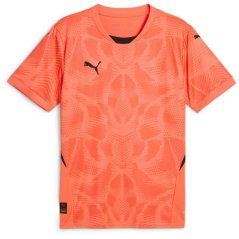 Puma Goalkeeper Short Sleeve Shirt Adults Neon Sun