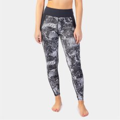 Gul Men's Luna7 Compression-Fit Baselayer Leggings Brokenpalm/Blac