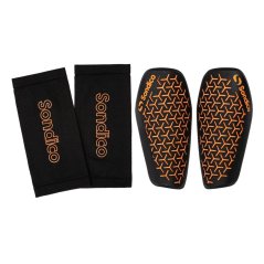 Sondico Enhanced Comfort Sondico Flex Shin Guards Black/Orange