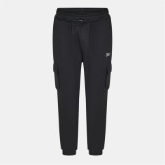 Everlast Men's Utility Closed Hem Fleece Joggers Black