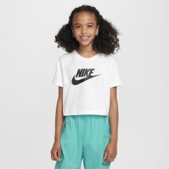 Nike Kids' Crop Top White/Black