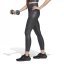 adidas Optime Training Shine 7/8 Leggings Womens Gym Legging Black