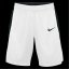 Nike Women's Basketball Shorts White/Black