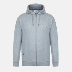 Firetrap Men's Zip Hoodie Grey Marl