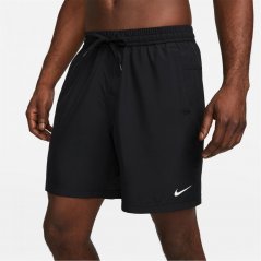 Nike Dri-FIT Form Men's 7 Unlined Versatile Shorts Black/White