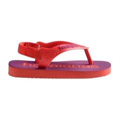 Havaianas Hav. Baby Logomania Salmon 19 Flip Flops Unisex Kids Salmon