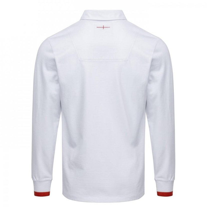 RFU England Long Sleeve Jersey Seniors White