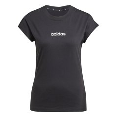 adidas Essentials Linear Cotton dámske tričko Black
