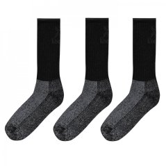Karrimor Heavyweight Boot Sock 3 Pack Mens Black