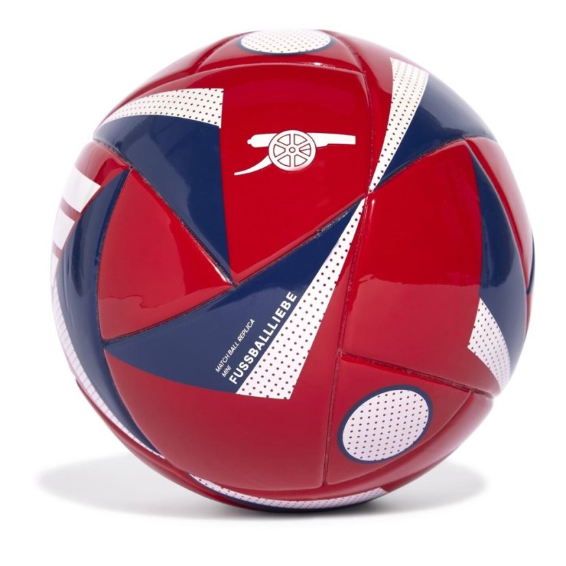 adidas Arsenal Home Mini Ball Adults Scarlet/Blu/Wht