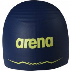 Arena Aquaforce Wave Cap Adults Navy Yellow