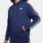 Nike Club Fleece Men's Graphic Hooded Tracksuit Navy/White