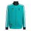 adidas Liverpool Terrace Icons Tracksuit Top Juniors Green
