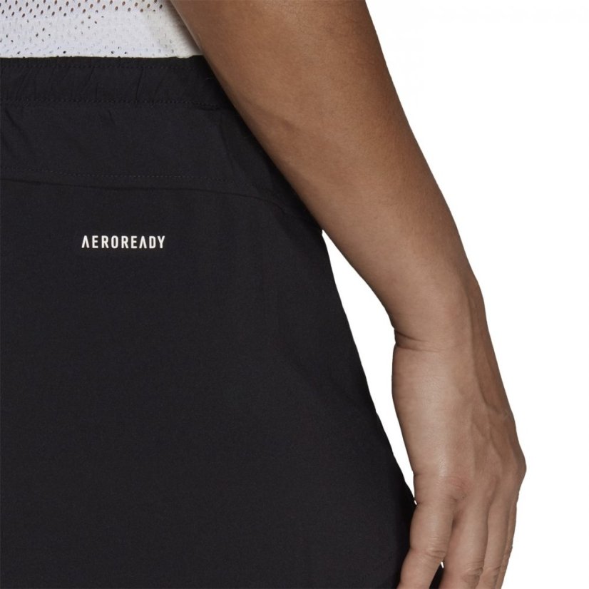 adidas 2-in-1 Shorts Womens Black/White - Veľkosť: XL (20-22)
