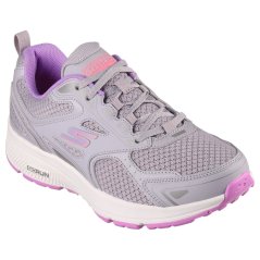 Skechers Go Run Consistent Road Running Shoes Womens Gry/Lvndr