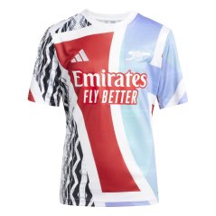 adidas Arsenal Pre Match Shirt 2024 2025 Juniors Better Scarlet