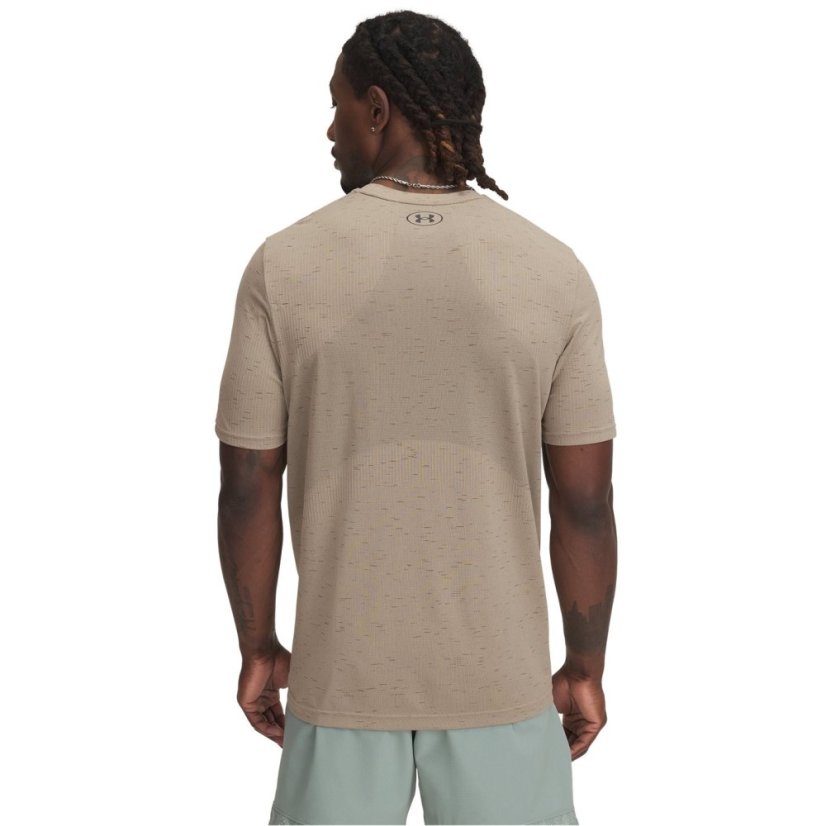 Under Armour UA Vanish Seamless Mens Short Sleeve City Khaki