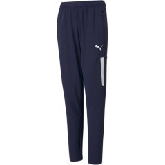 Puma Puma Teamliga Training Pants Pro Jr Tracksuit Bottom Unisex Kids Peacoat-White
