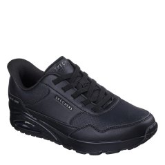 Skechers UNO Banksia Luxe Shoes Mens Black