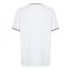 Slazenger Tipped T Shirt Mens White
