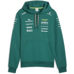 Puma Puma x Aston Martin F1® Replica Hoodie Adult Unisex Green Lux
