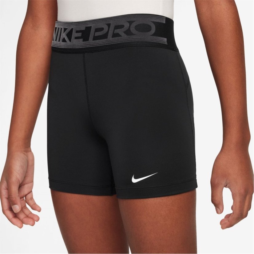 Nike 3In Girls Short Blk/Smk Gry/Wht