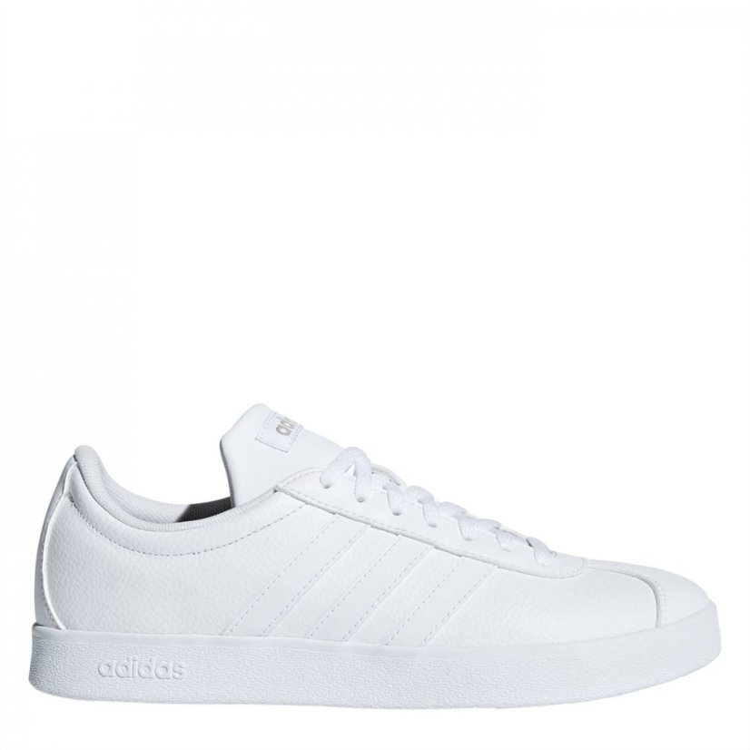 adidas VL Court 2.0 Womens Trainers Triple White