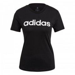 adidas QT dámske tričko Linear Black