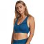 Under Armour SmartFoam Evolution Mid-Support Sports Bra Womens Blue